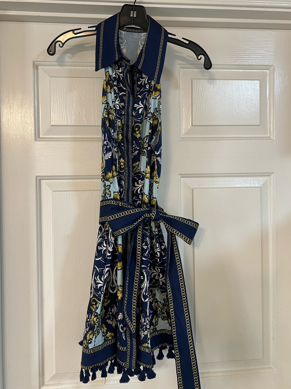 Alice + Olivia Lucy Sleeveless Mini Shirtdr Dress - Picture 6 of 8